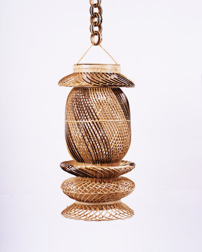 Bamboo Hand Weaven Decor Lamp