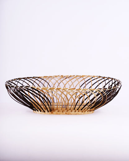 Bamboo Oval Fruit Basket