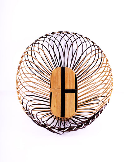 Bamboo Oval Fruit Basket